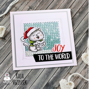 Carol Kitten 4x6 Clear Stamp Set - Clearstamps - Clear Stamps - Cardmaking- Ideas- papercrafting- handmade - cards-  Papercrafts - Gerda Steiner Designs