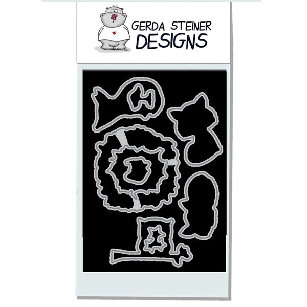 Foxes 4x6 Clear Stamp Set - GSD644 - Gerda Steiner Designs, LLC