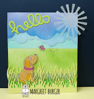 Hello card by Margreet!