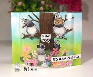 Pigeon Acetate Bendy Card with *Video*