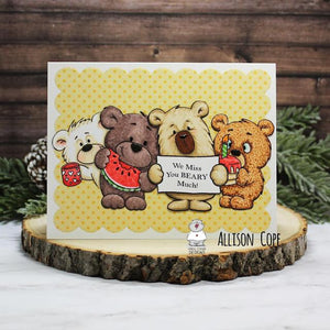 Caring Bears Card Tutorial