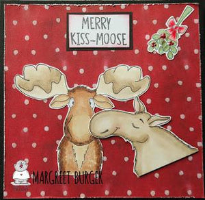 Merry Kiss-Moose by Margreet!
