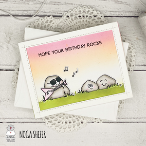Hope your birthday rocks by Noga Shefer