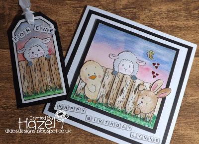 Easter Lambs Tag and Card...