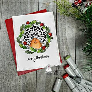 Huh? A Lettuce & Tomato Christmas Card!!  Why Not!