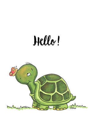 June's Challenge - Hello Friend Turtle