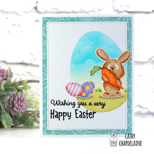 Happy Easter, Handmade Cards, Bunny Stamps. 
