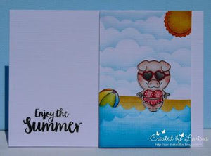 Pool piggies - Enjoy the summer - Larissa