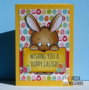 Wishing you a hoppy easter! - Larissa