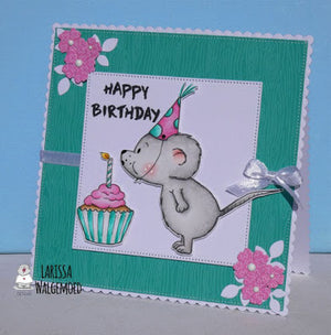 Cupcake Mouse Card  by Larissa