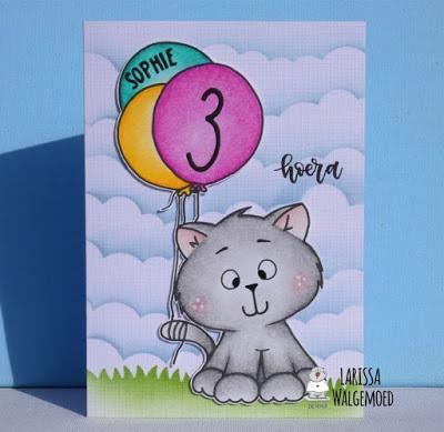 Hoera Sophie 3 jaar - Larissa