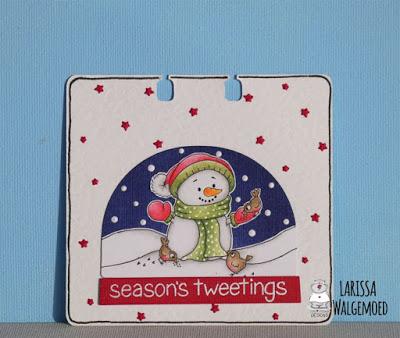 Memory dex card - Season's tweetings - Larissa