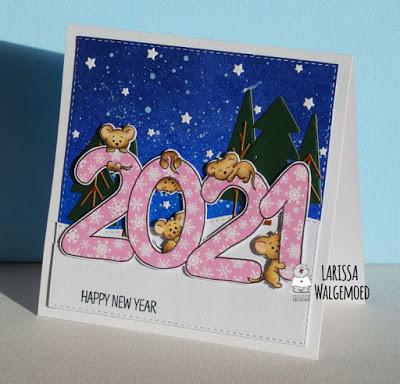 Free 2021 printable - Happy new year - Larissa