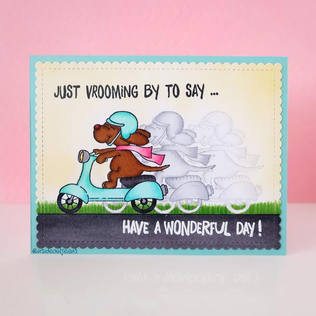 Vrooming By (into the weekend!) - Jeannie