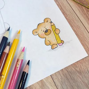 Pen Pal Bear Stationary by Karla