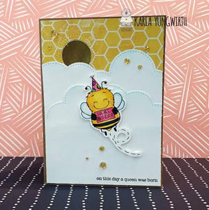 Ha-Bee Birthday Card by Karla