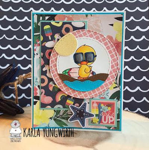 Surf's Up Summer Card by Karla
