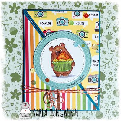 Cupcake Birthday Card by Karla