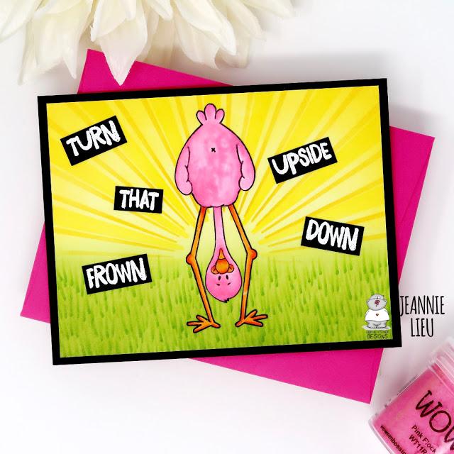 Smile! Turn that frown upside down by Jeannie