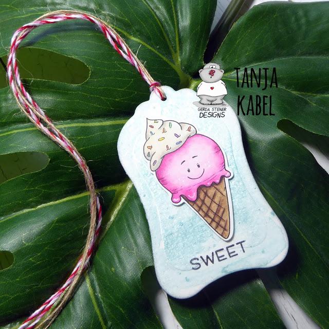Sweet Ice Cream Tag by Tanja