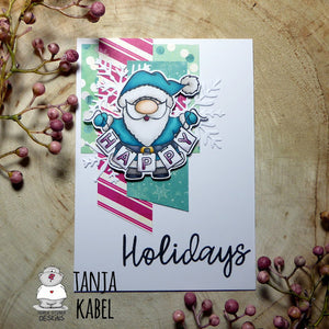 Happy Holidays Card by Tanja