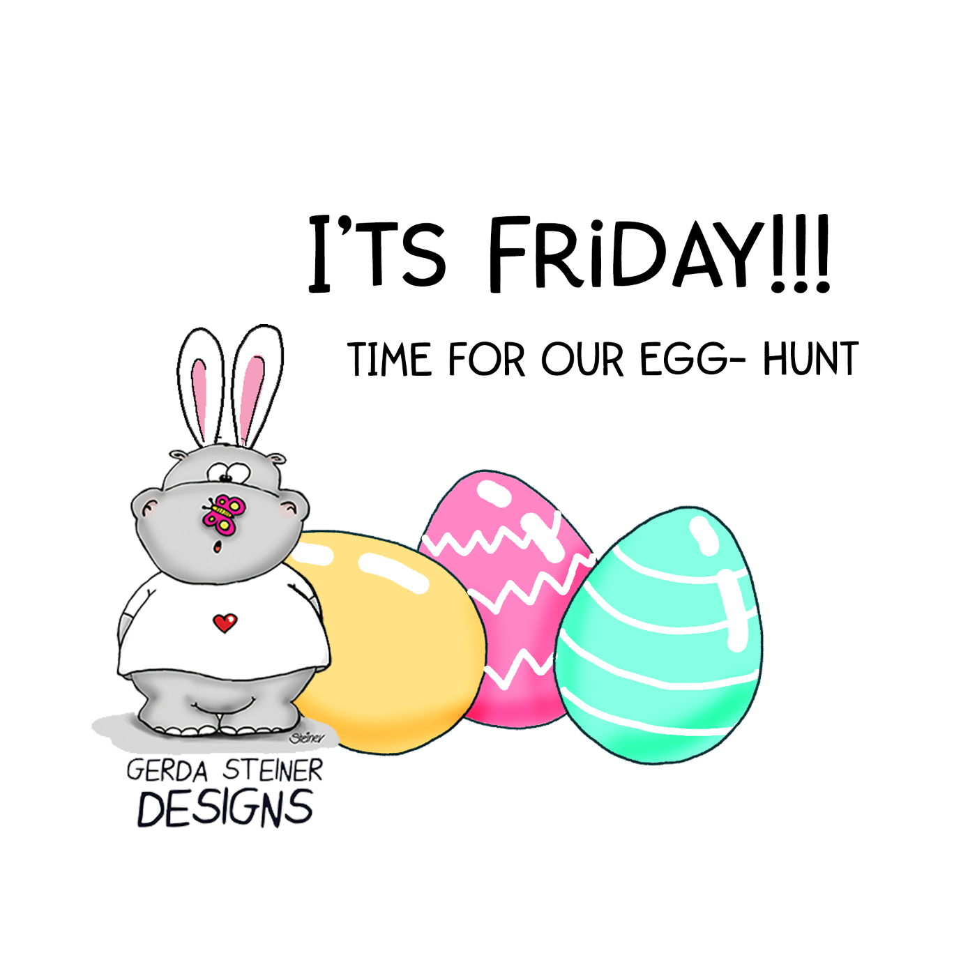 Time for our first Egg-Hunt