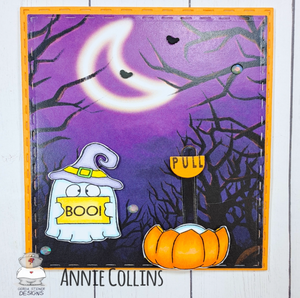 Boo! Interactive Card with Guest Designer Annie Collins