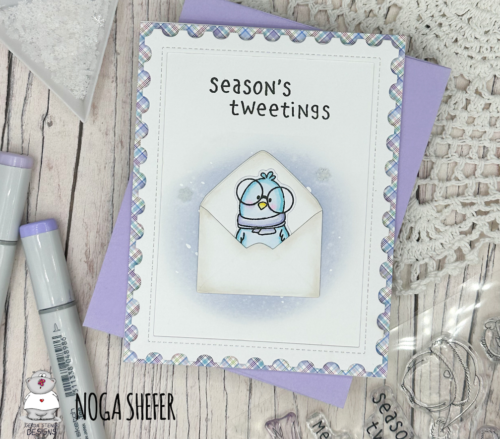 Seasons Tweetings - 4x6 Clear Stamp Set - GSD836 - Gerda Steiner Designs,  LLC