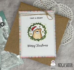 Have a Beary Merry Christmas by Noga Shefer