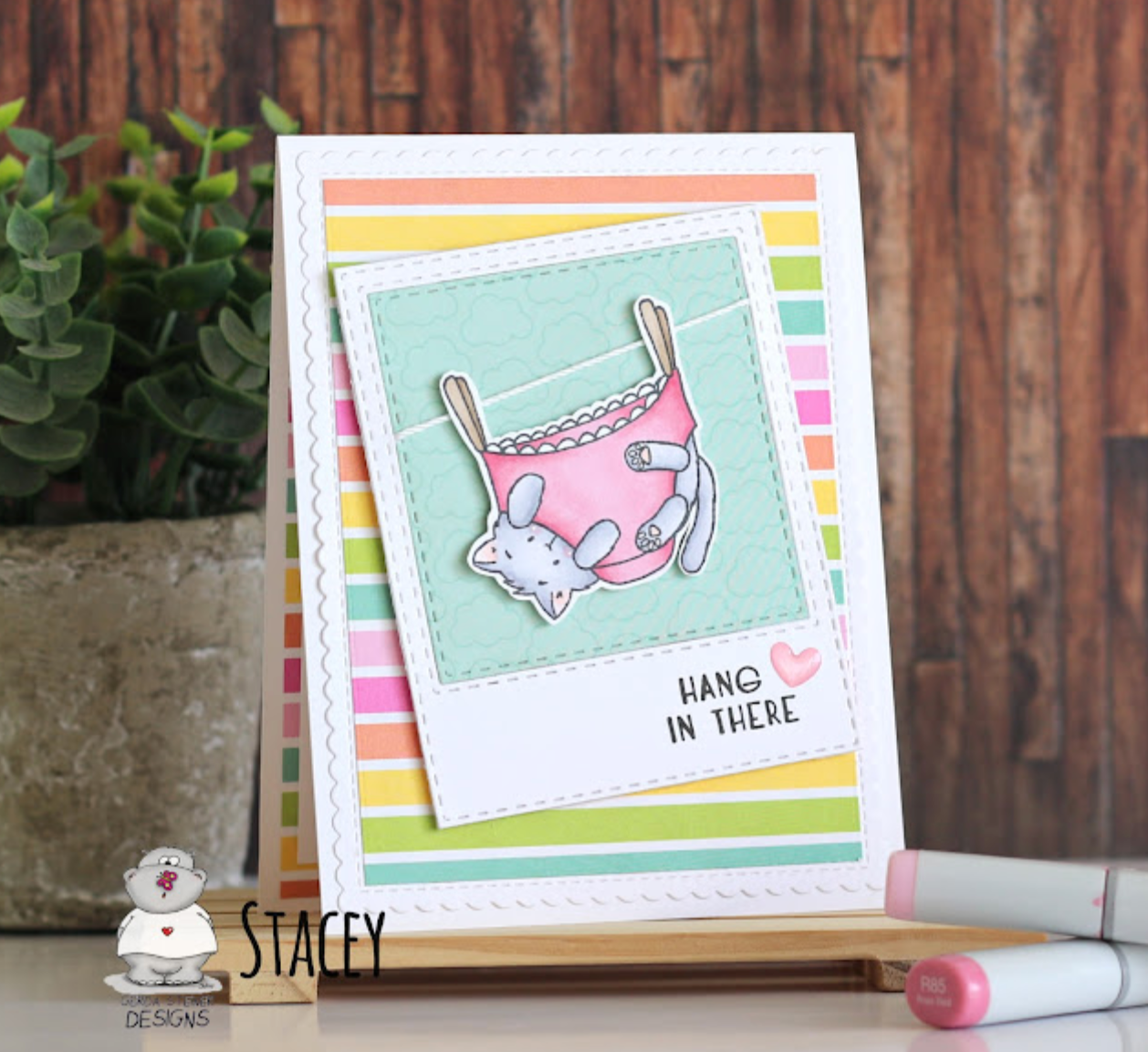 Hang in there - by Stacey