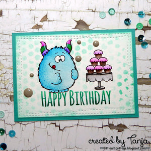 Happy Birthday Cupcake Monster
