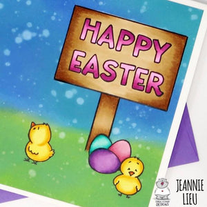 Happy Easter Card by Jeannie