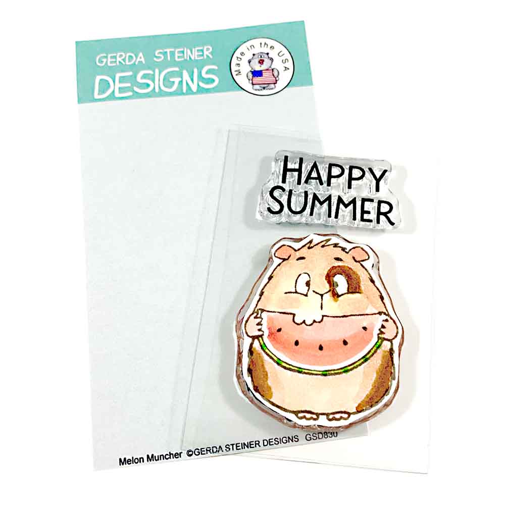 Melon Muncher - 2x3 Clear Stamp Set
