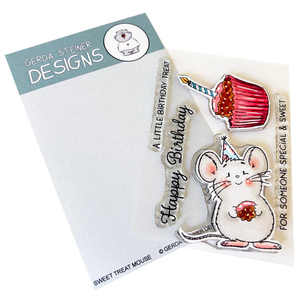 Sweet Treat Mouse - 3x4 Clear Stamp Set