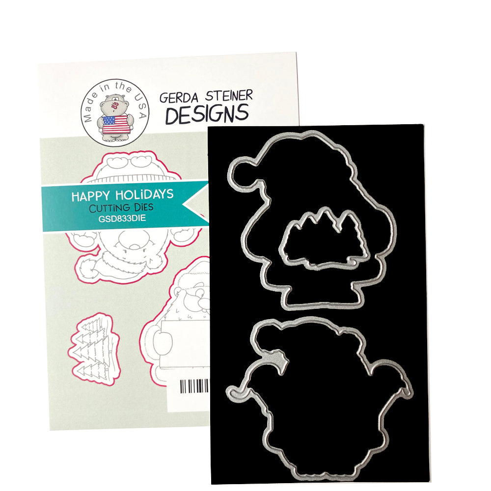 Happy Holidays - Die Set -GSD833DIE