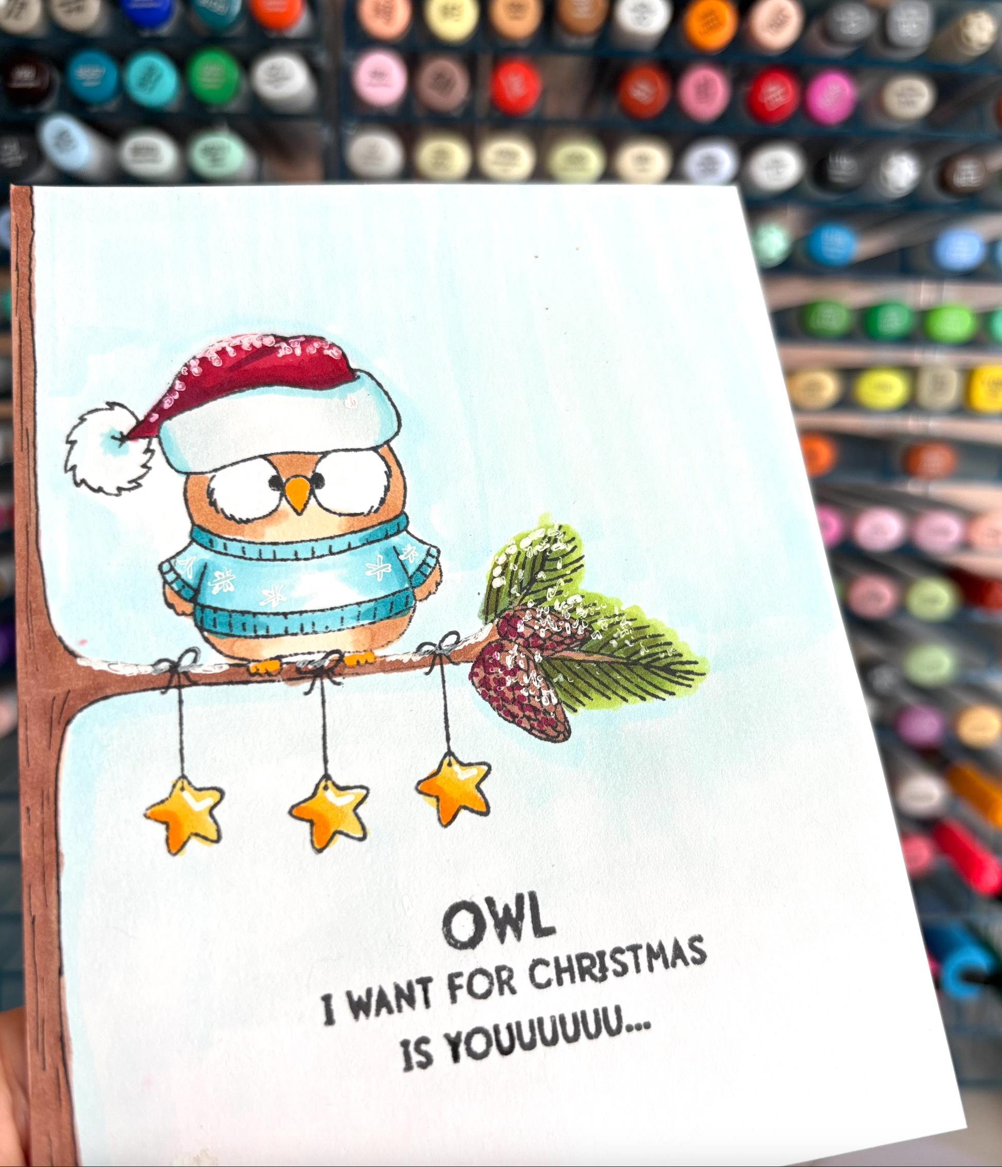 Owl I want - Holiday Stamp - GSD932