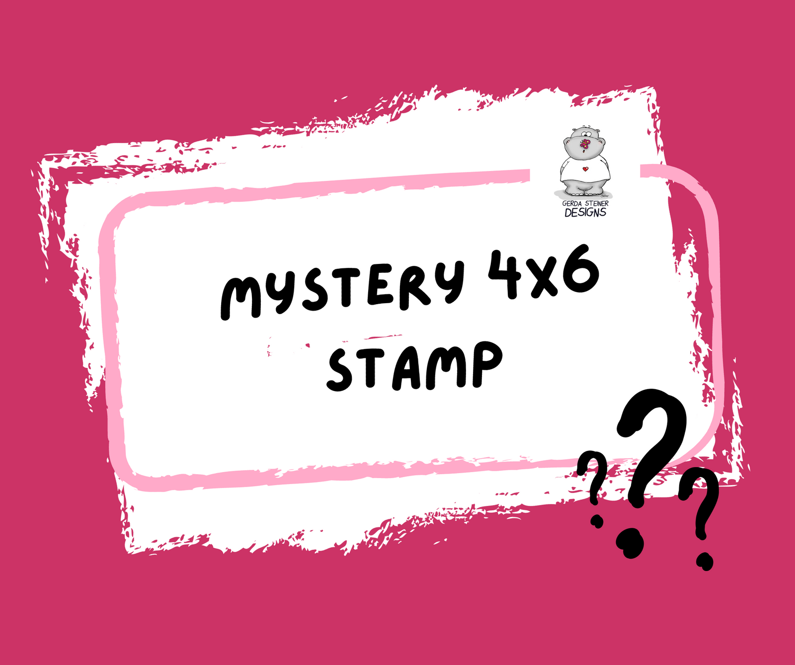 Meow-istery Stamp 4x6 Clear Stamp