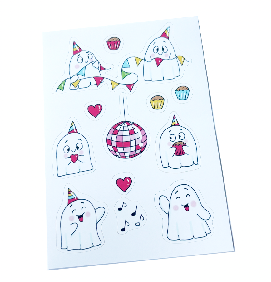 Ghost - Dance - Stickersheet