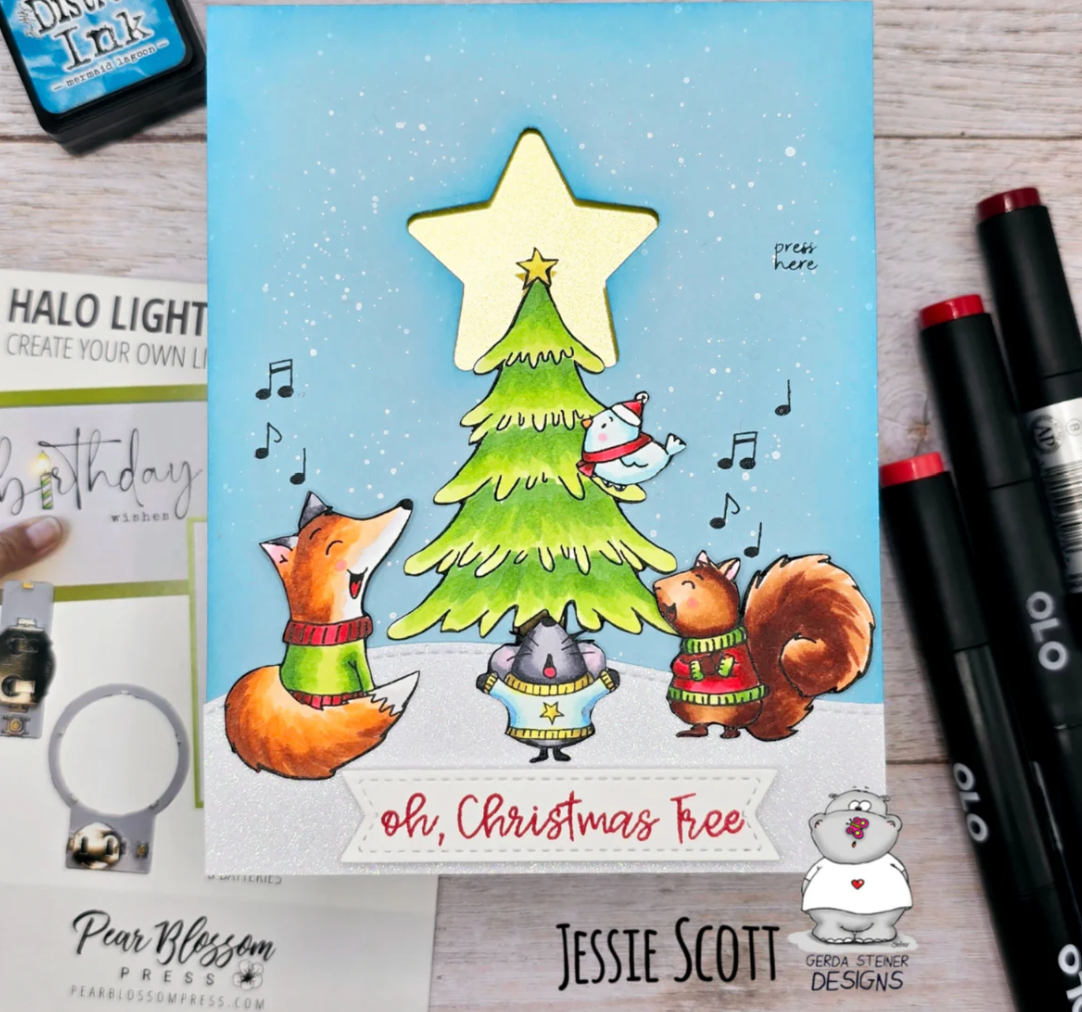 Woodland Holiday Bundle: Stamps & Dies
