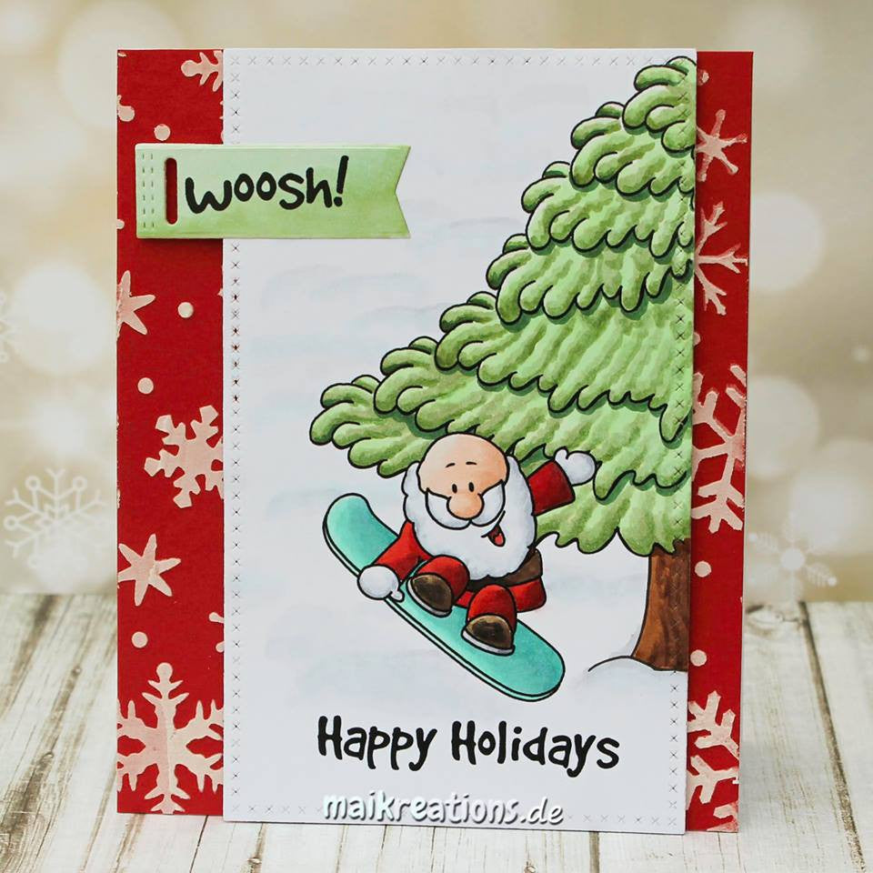Mountains Stamps Diy Transparent Stamps For Holiday Card - Temu