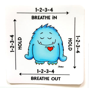 Breathing Square Sticker