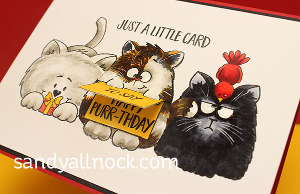 All Cats 4x6 Clear Stamp Set - Clearstamps - Clear Stamps - Cardmaking- Ideas- papercrafting- handmade - cards-  Papercrafts - Gerda Steiner Designs