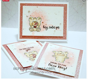 More than Pie 4x6 Clear Stamp Set - Clearstamps - Clear Stamps - Cardmaking- Ideas- papercrafting- handmade - cards-  Papercrafts - Gerda Steiner Designs