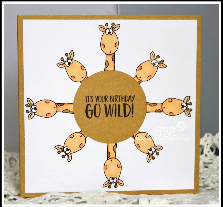 Go Wild! 4x6 Clear Stamp Set - Clearstamps - Clear Stamps - Cardmaking- Ideas- papercrafting- handmade - cards-  Papercrafts - Gerda Steiner Designs