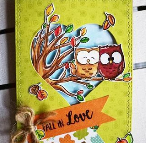 Fall in Love 4x6 Clear Stamp Set - Clearstamps - Clear Stamps - Cardmaking- Ideas- papercrafting- handmade - cards-  Papercrafts - Gerda Steiner Designs