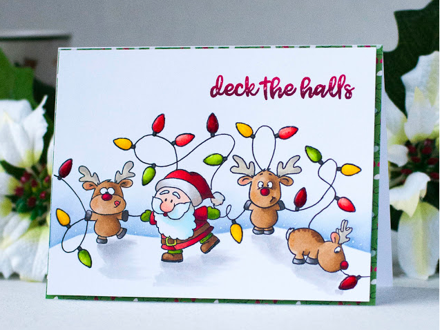 Little Reindeer 3x4 Clear Stamp Set - GSD612 - Gerda Steiner Designs, LLC