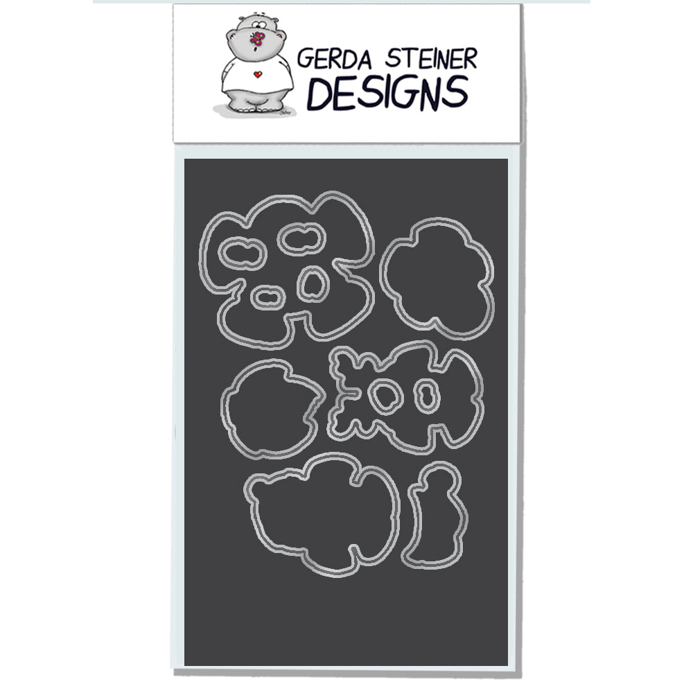 Snow Angel 4x6 Die Set - Clearstamps - Clear Stamps - Cardmaking- Ideas- papercrafting- handmade - cards-  Papercrafts - Gerda Steiner Designs