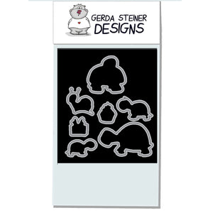 Turtley Great 4x6 Die Set - Clearstamps - Clear Stamps - Cardmaking- Ideas- papercrafting- handmade - cards-  Papercrafts - Gerda Steiner Designs